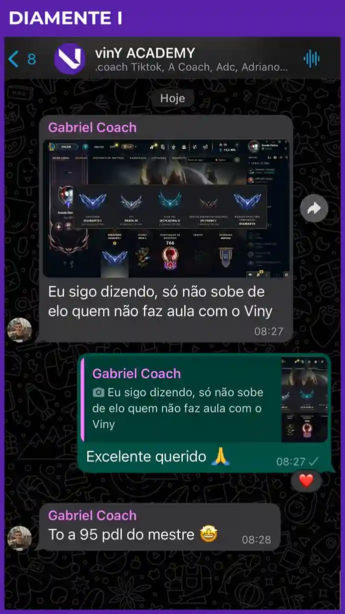 Subiu de elo