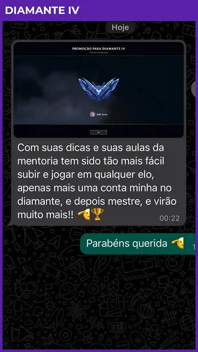 Subiu de elo
